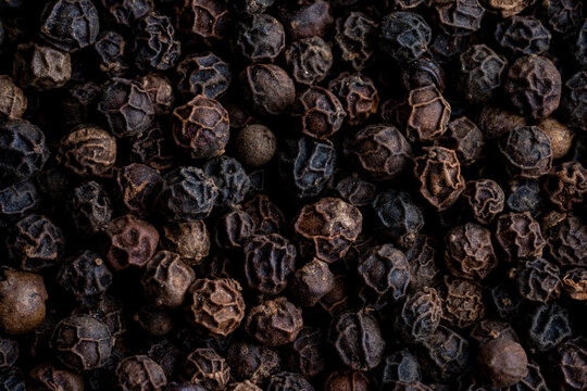 Black peppercorns